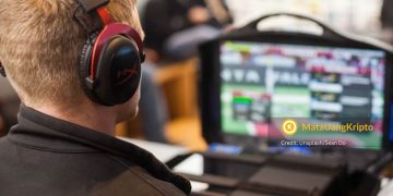 ilustrasi seseorang bermain game P2E terbaik